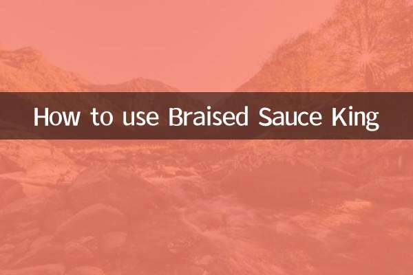 How to use Braised Sauce King
