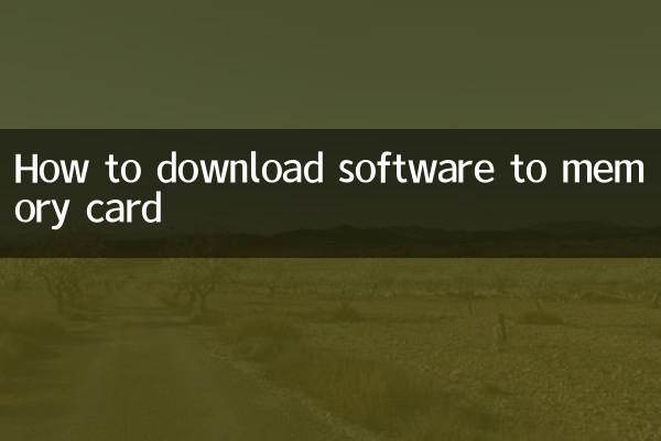 كيفية تحميل البرنامج على بطاقة الذاكرة