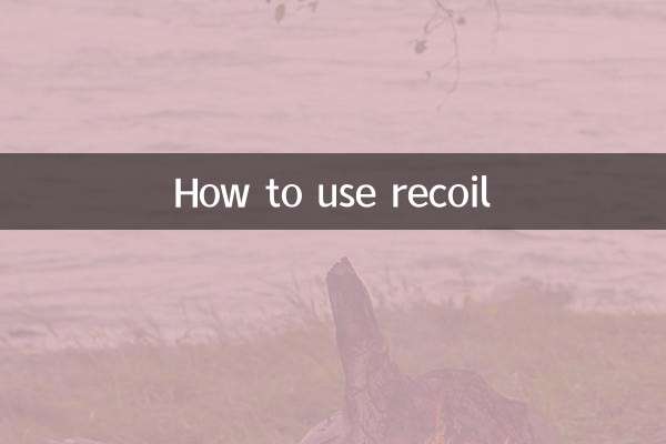 Come usare il rinculo