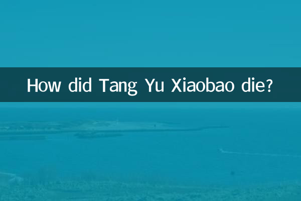 How did Tang Yu Xiaobao die?