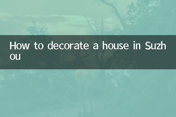 So dekorieren Sie ein Haus in Suzhou