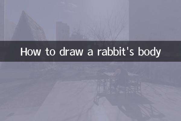 Comment dessiner le corps d'un lapin
