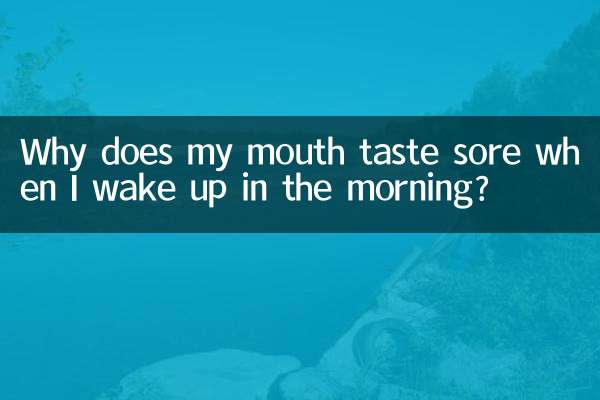 सुबह उठने पर मेरे मुँह का स्वाद ख़राब क्यों होता है?