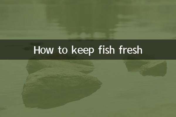 Comment conserver le poisson frais