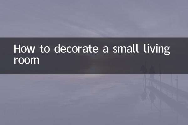 Como decorar uma pequena sala