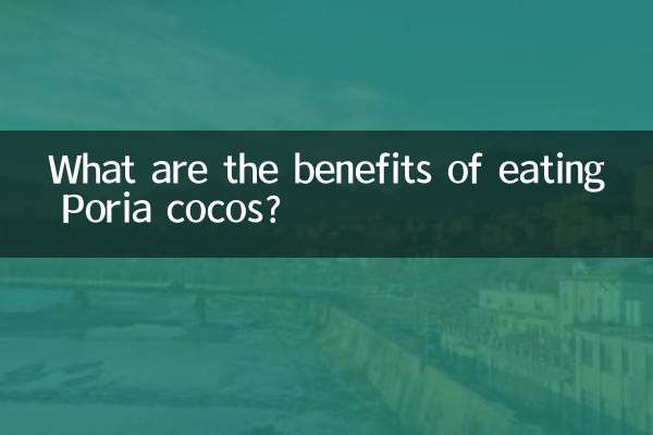 What are the benefits of eating Poria cocos?