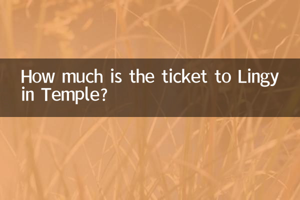 Quanto costa il biglietto per il Tempio Lingyin?
