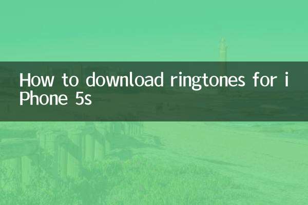So laden Sie Klingeltöne für das iPhone 5s herunter