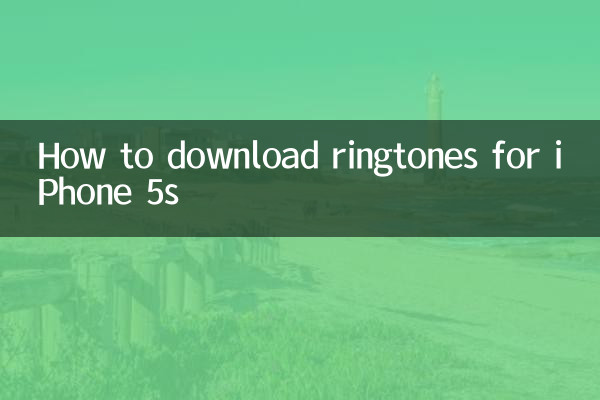 So laden Sie Klingeltöne für das iPhone 5s herunter