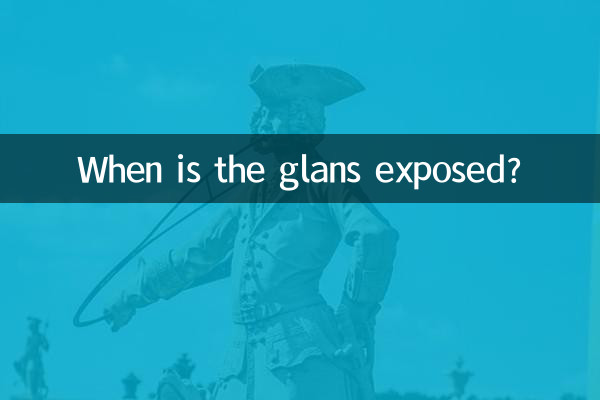 Wann wird die Eichel freigelegt?