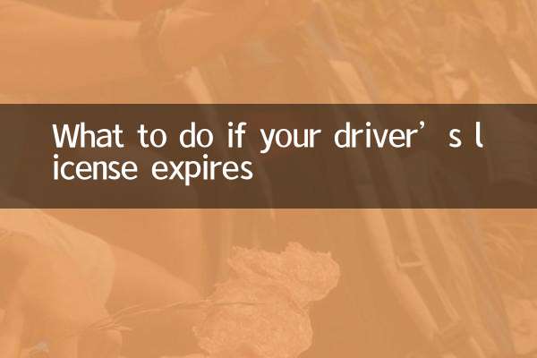 What to do if your driver’s license expires