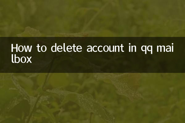 نحوه حذف حساب در صندوق پستی qq