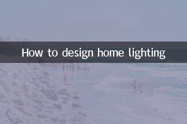 家の照明をデザインする方法