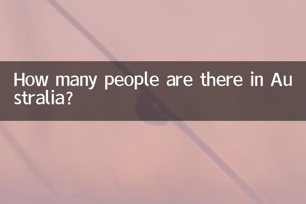 澳大利亚有多少人