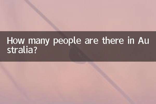 澳大利亞有多少人