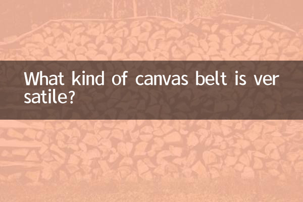 ما هو نوع الحزام القماشي متعدد الاستخدامات؟