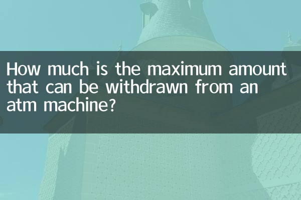 এটিএম মেশিন থেকে সর্বোচ্চ কত টাকা তোলা যায়?