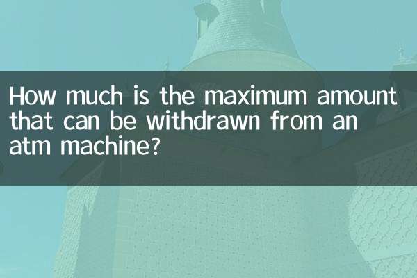এটিএম মেশিন থেকে সর্বোচ্চ কত টাকা তোলা যায়?