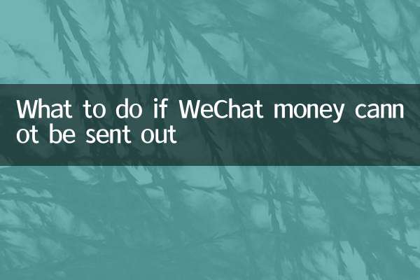 微信钱发不出去怎么办