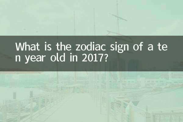 十岁什么生肖2017