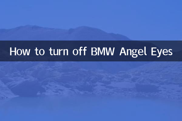 Como desligar o BMW Angel Eyes