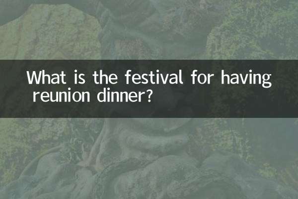 جشنواره برای صرف شام تجدید دیدار چیست؟