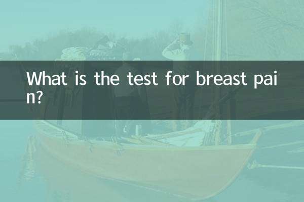 유방 통증 검사는 무엇입니까?