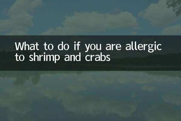Was tun bei einer Allergie gegen Garnelen und Krabben?