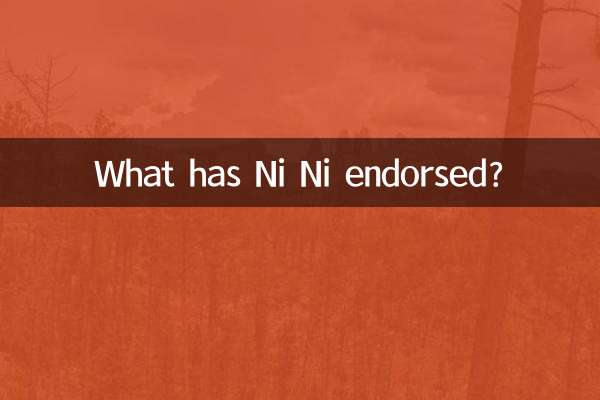 倪妮代言过什么