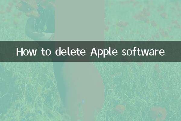 অ্যাপল সফ্টওয়্যার কিভাবে মুছে ফেলবেন