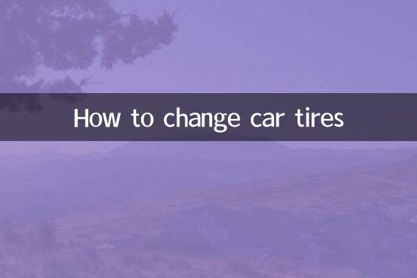 Como trocar pneus de carro