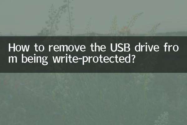 u盤被寫保護了怎麼解除