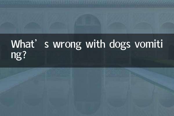 狗狗呕吐是怎么了