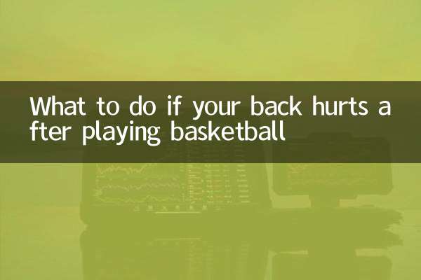 ماذا تفعل إذا كان ظهرك يؤلمك بعد لعب كرة السلة؟