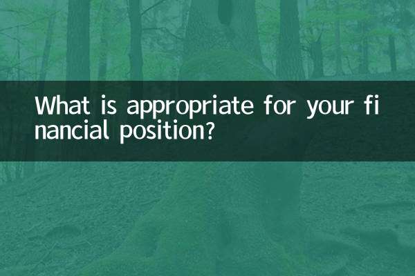 ما هو المناسب لوضعك المالي؟