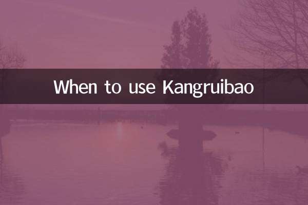 جب کانگرویباؤ استعمال کریں