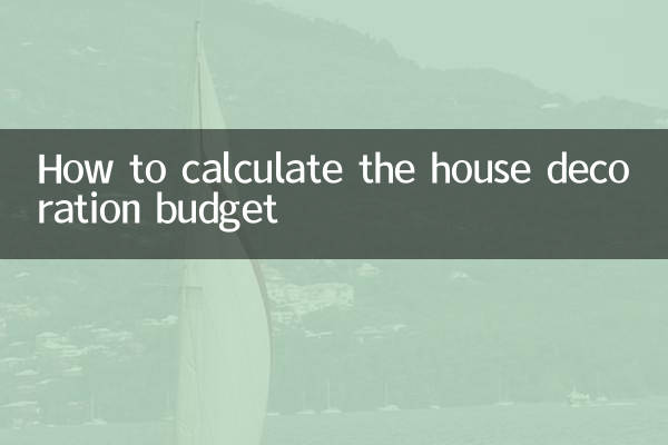 كيفية حساب ميزانية ديكور المنزل