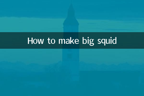 Cómo hacer calamares grandes
