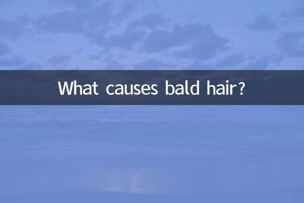 Was verursacht kahles Haar?