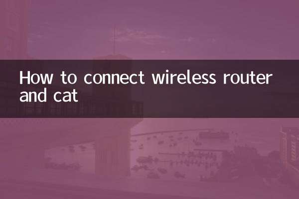 Come collegare router wireless e cat