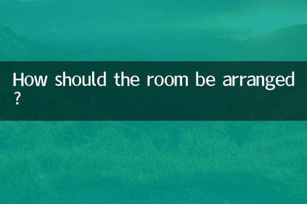 Come deve essere organizzata la stanza?