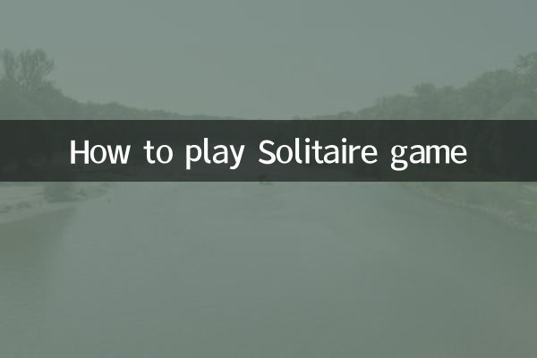 Come si gioca al gioco del solitario