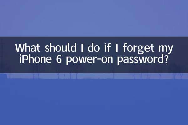 اگر رمز عبور روشن شدن آیفون 6 خود را فراموش کردم چه باید بکنم؟