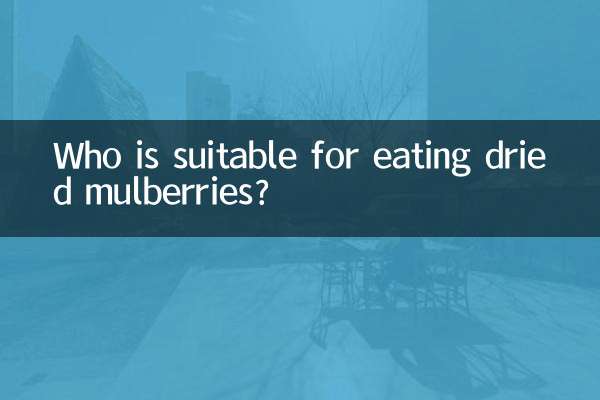 Für wen ist der Verzehr von getrockneten Maulbeeren geeignet?