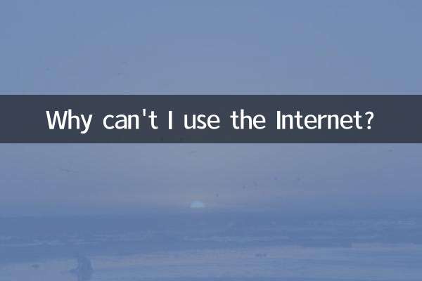 میں انٹرنیٹ کیوں استعمال نہیں کرسکتا؟