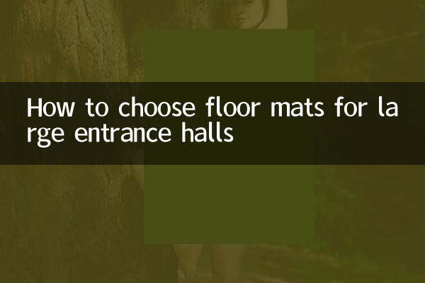 Cómo elegir alfombras para recibidores grandes
