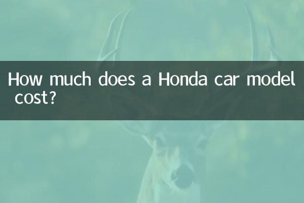 Сколько стоит модель автомобиля Honda?