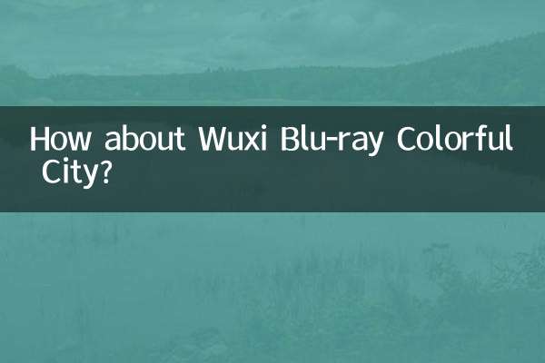 वूशी ब्लू-रे रंगीन शहर के बारे में क्या ख्याल है?