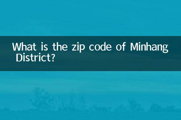 मिन्हांग जिले का ज़िप कोड क्या है?