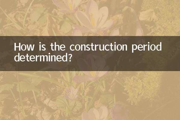 Wie wird die Bauzeit bestimmt?